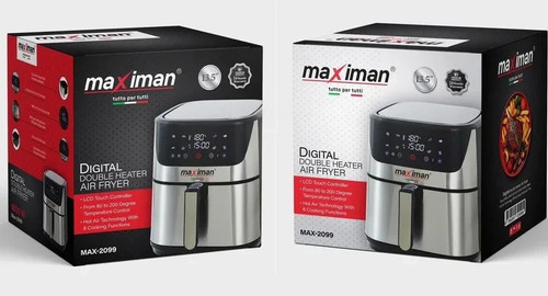 سرخکن (هواپز) دوالمنت بدون روغن مکسیمن مدل MAX_2099