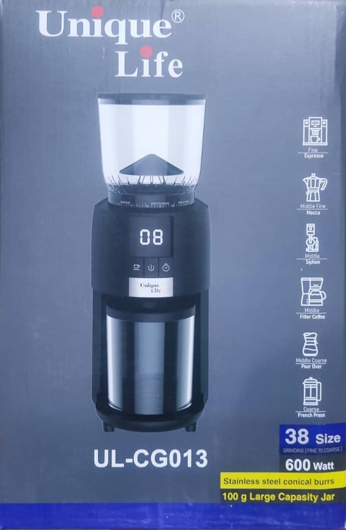 آسیاب قهوه یونیک لایف مدل CG_013