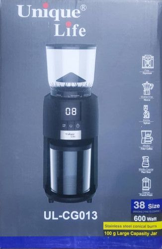 آسیاب قهوه یونیک لایف مدل CG_013
